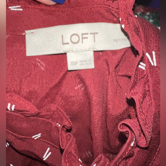 🟣LOFT NEW Petite Mini Dress - Picture 2 of 3